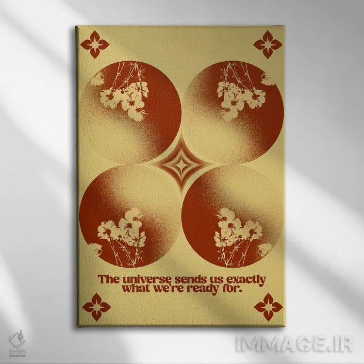 تابلو آیا آمادهای؟ اثر بستورلد اثر سیرا کیلن - نمای روبهرو روی دیوار