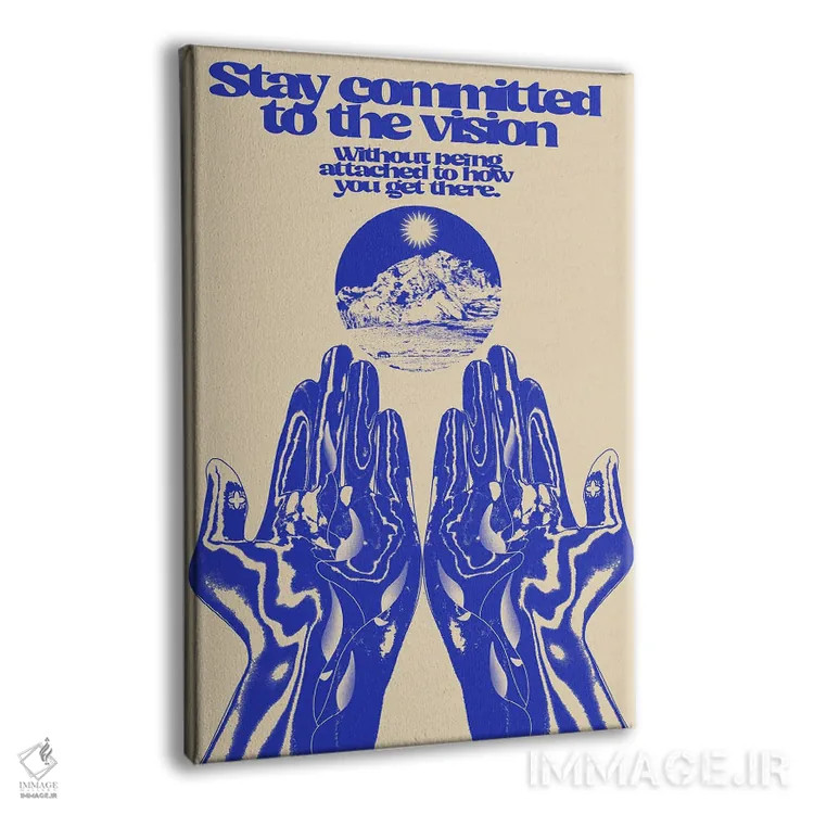 تابلو متعهد بمان اثر بستورلد اثر سیرا کیلن - نمای پرسپکتیو محصول