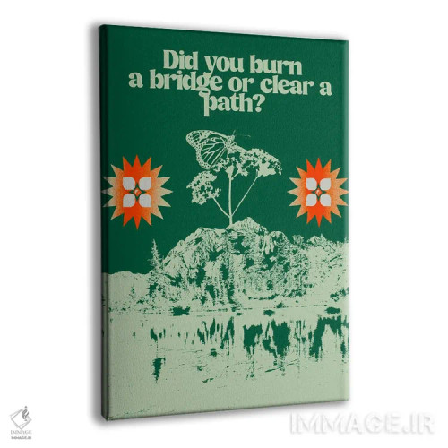 تابلو راهی روشن اثر بستورلد اثر سیرا کیلن - نمای پرسپکتیو محصول