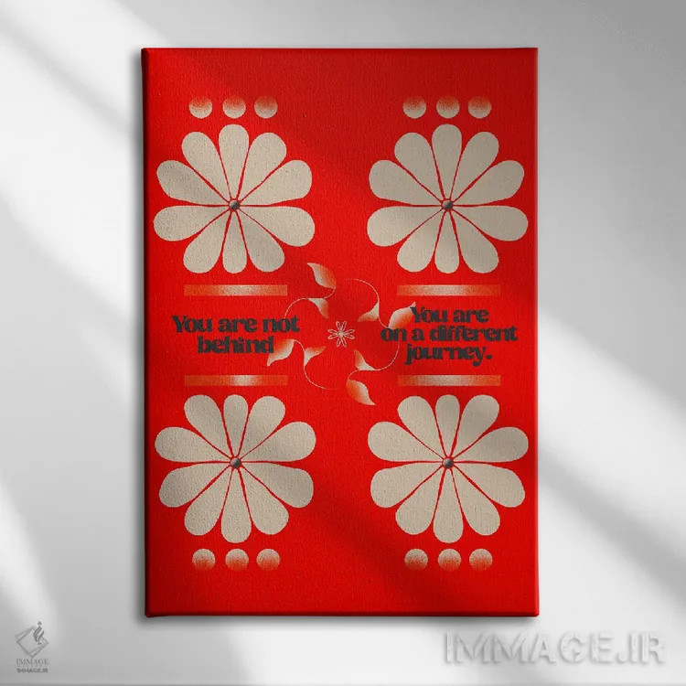 تابلو سفر اثر بستورلد اثر سیرا کیلن - نمای روبهرو روی دیوار