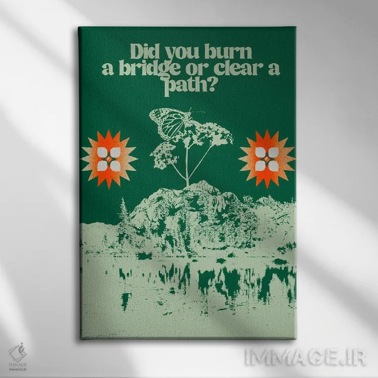 تابلو راهی روشن اثر بستورلد اثر سیرا کیلن - نمای روبهرو روی دیوار