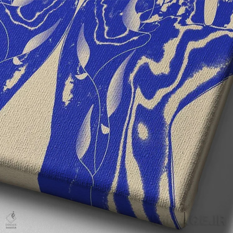 تابلو متعهد بمان اثر بستورلد اثر سیرا کیلن - نمای نزدیک بافت بوم