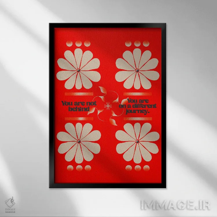 تابلو سفر اثر بستورلد اثر سیرا کیلن - نمای قابدار مشکی