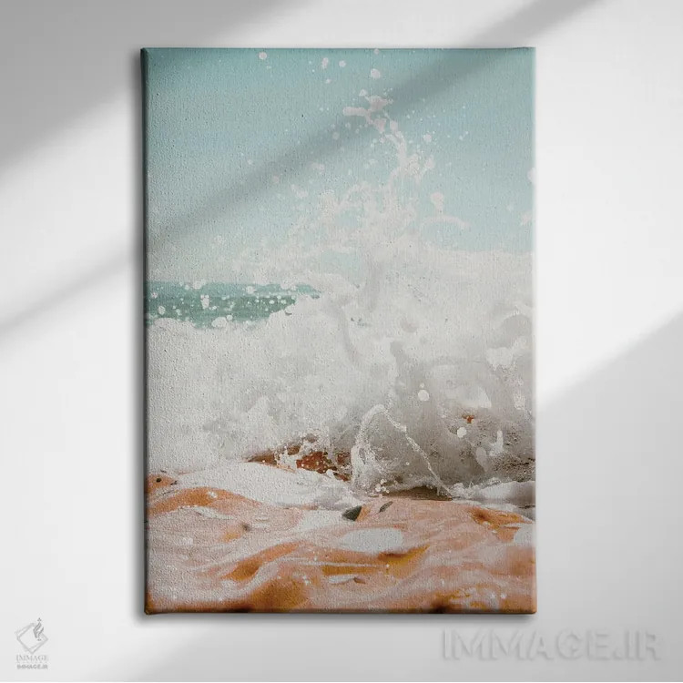 تابلو کروزو اثر کریستا برادوی - نمای روبهرو روی دیوار