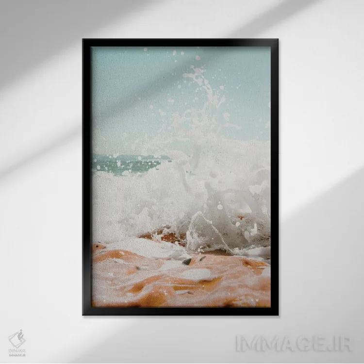 تابلو کروزو اثر کریستا برادوی - نمای قابدار مشکی