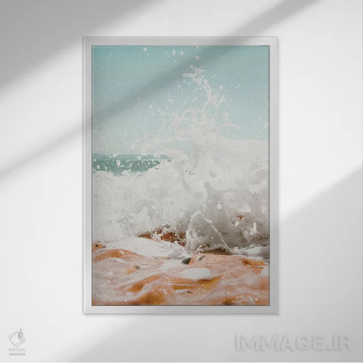 تابلو کروزو اثر کریستا برادوی - نمای قابدار سفید