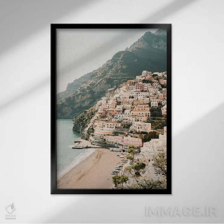 تابلو کوزما اثر کریستا برادوی - نمای قابدار مشکی