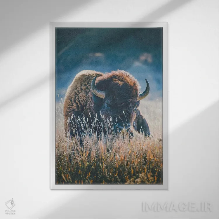 تابلو فصل آرام اثر آنی بیلی آرت (هنرمند) - نمای قابدار سفید