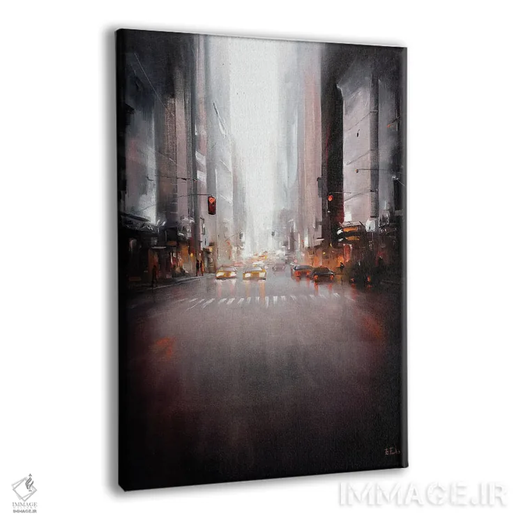 تابلو لحظهای از خیابان اثر بُژنا فوخس - نمای پرسپکتیو محصول