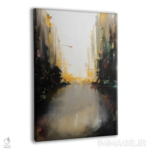 تابلو خیابان شهری اثر بُژنا فوخس - نمای پرسپکتیو محصول