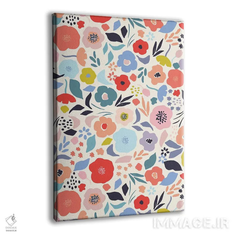 تابلو شکوفهٔ درخشان ۱ اثر کارولین آلفردز - نمای پرسپکتیو محصول