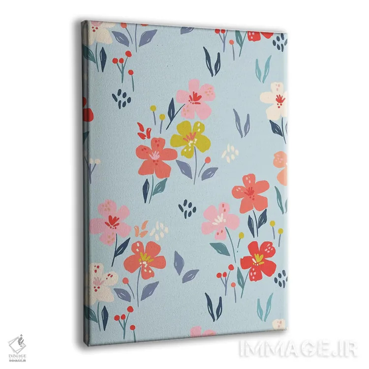 تابلو شکوفهٔ درخشان ۳ اثر کارولین آلفردز - نمای پرسپکتیو محصول