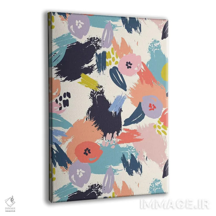 تابلو شکوفهٔ درخشان ۵ اثر کارولین آلفردز - نمای پرسپکتیو محصول