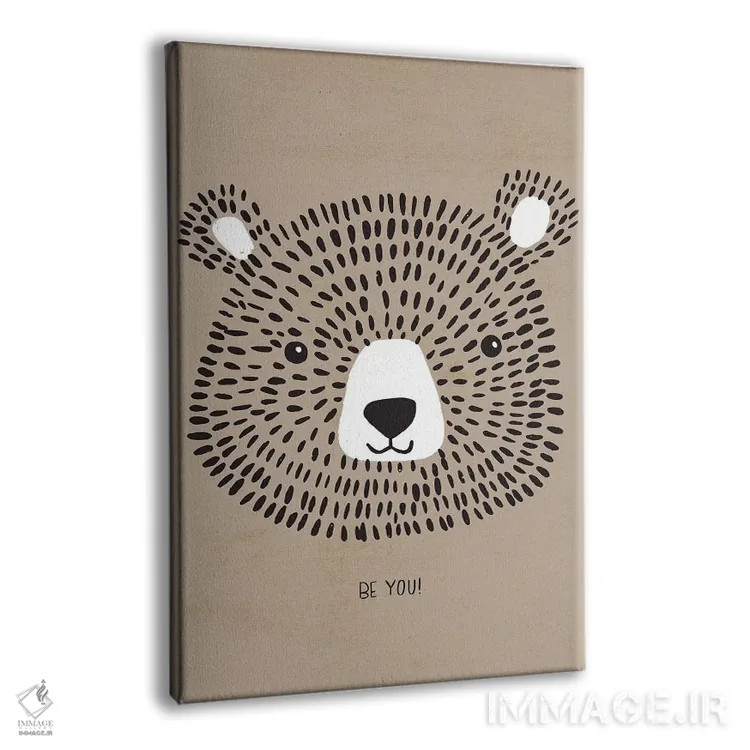 تابلو دلیر و مهربان سه اثر کارولین آلفردز - نمای پرسپکتیو محصول