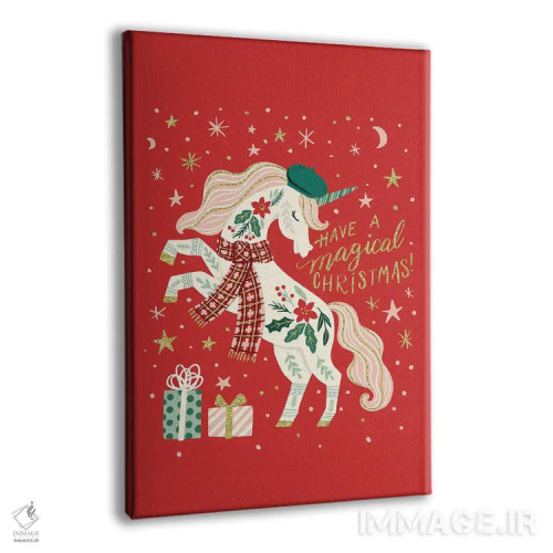تابلو کریسمس جادویی ۲ اثر کارولین آلفردز - نمای پرسپکتیو محصول