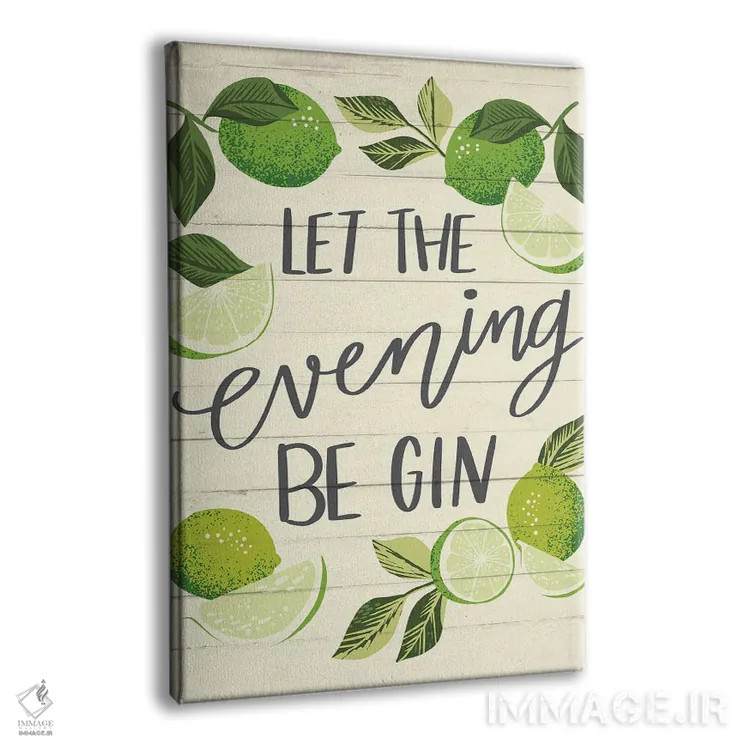 تابلو زندگی لیمویی اثر کارولین آلفردز - نمای پرسپکتیو محصول