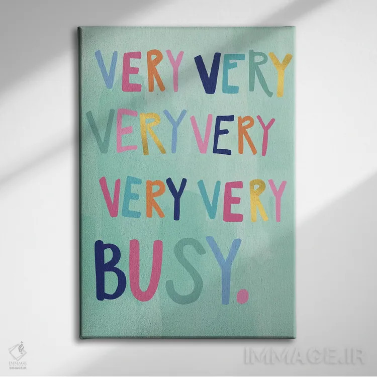 تابلو رویاپردازی روزانه ۷ اثر کارولین آلفردز - نمای روبهرو روی دیوار