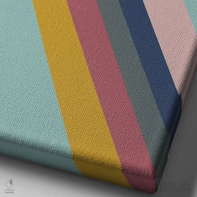 تابلو رویاپردازی روزانه ۲ اثر کارولین آلفردز - نمای نزدیک بافت بوم