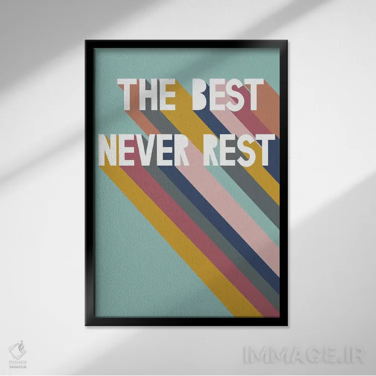 تابلو رویاپردازی روزانه ۲ اثر کارولین آلفردز - نمای قابدار مشکی