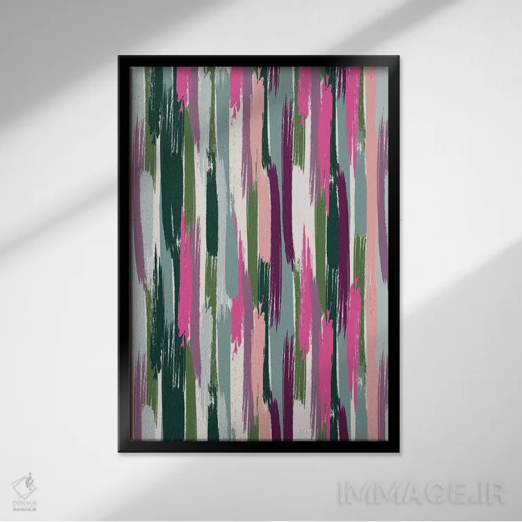 تابلو دنیز عزیز ۲ اثر کارولین آلفردز - نمای قابدار مشکی