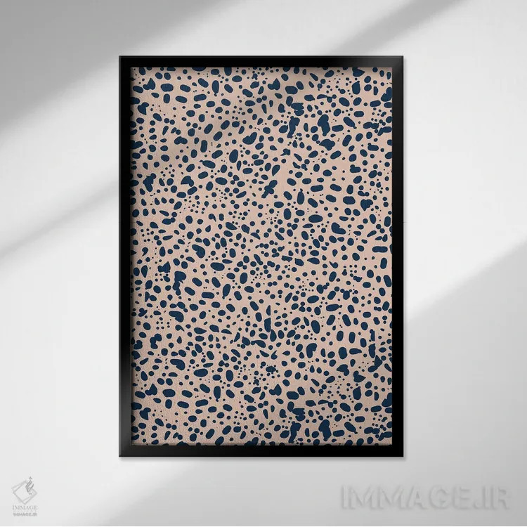 تابلو دلیر و مهربان سه اثر کارولین آلفردز - نمای قابدار مشکی