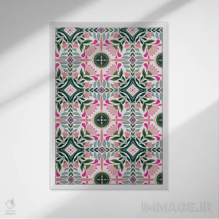 تابلو دنیز عزیز ۱ اثر کارولین آلفردز - نمای قابدار سفید