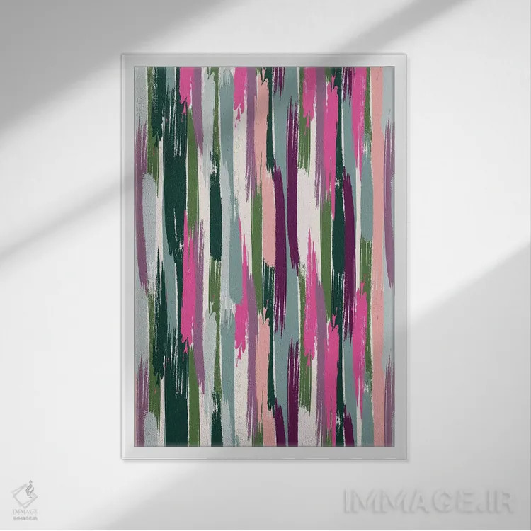 تابلو دنیز عزیز ۲ اثر کارولین آلفردز - نمای قابدار سفید