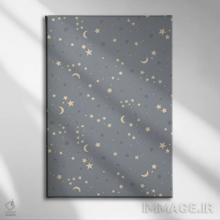 تابلو ماجراجویی نوزاد در انتظار VIII اثر کارولین آلفردز - نمای روبهرو روی دیوار