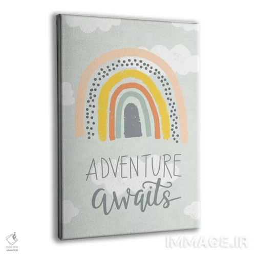 تابلو ماجراجویی نوزاد در انتظار X اثر کارولین آلفردز - نمای پرسپکتیو محصول