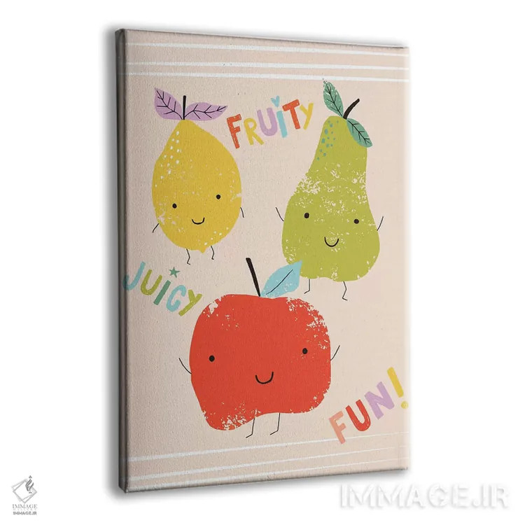 تابلو تفریح میوهای I اثر کارولین آلفردز - نمای پرسپکتیو محصول