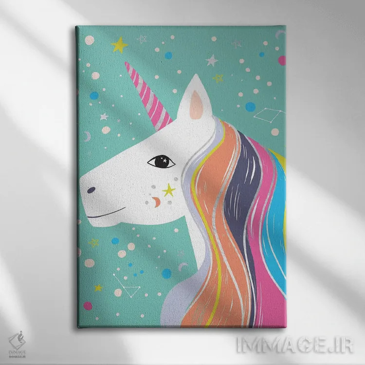 تابلو جادو بساز V اثر کارولین آلفردز - نمای روبهرو روی دیوار