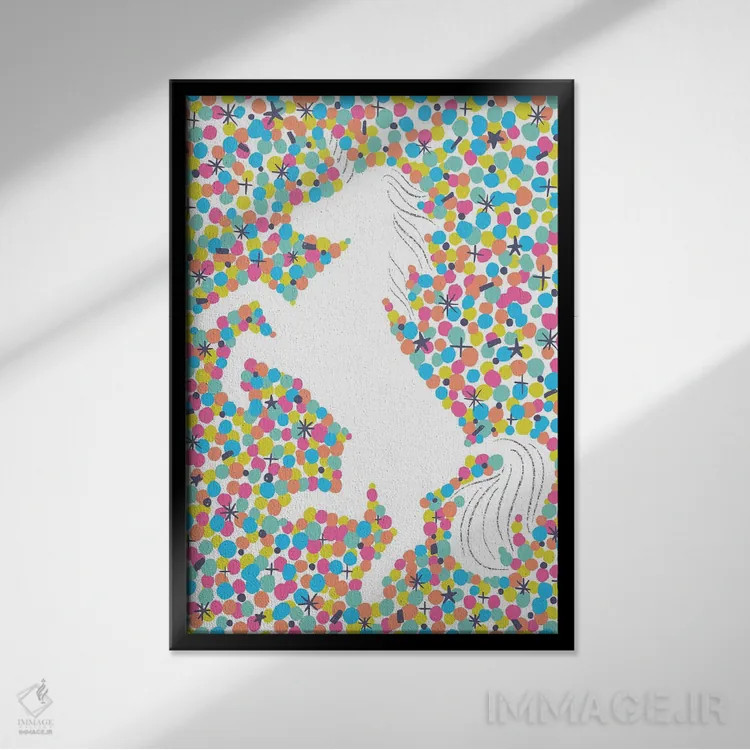 تابلو جادو بساز I اثر کارولین آلفردز - نمای قابدار مشکی