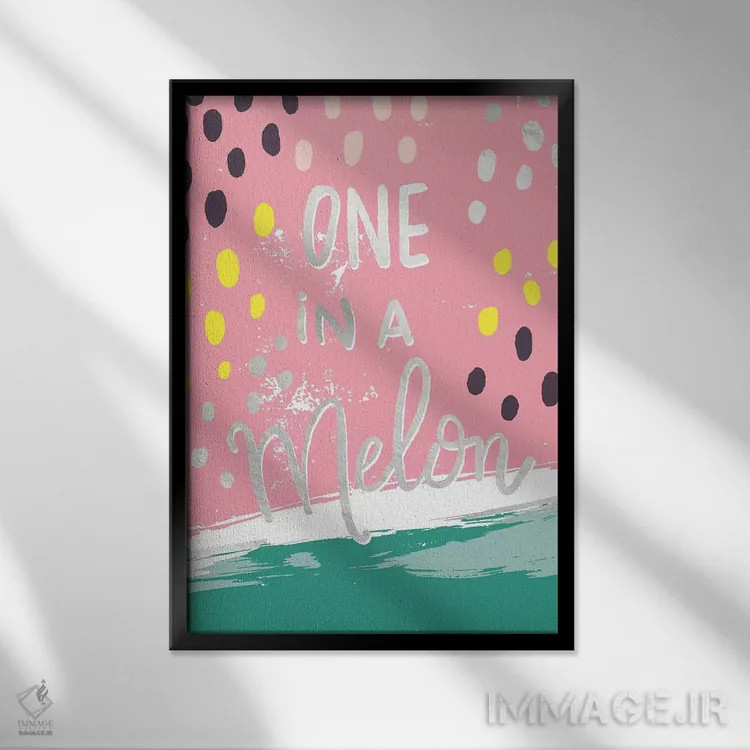 تابلو از روز نهایت استفاده را ببر I اثر کارولین آلفردز - نمای قابدار مشکی