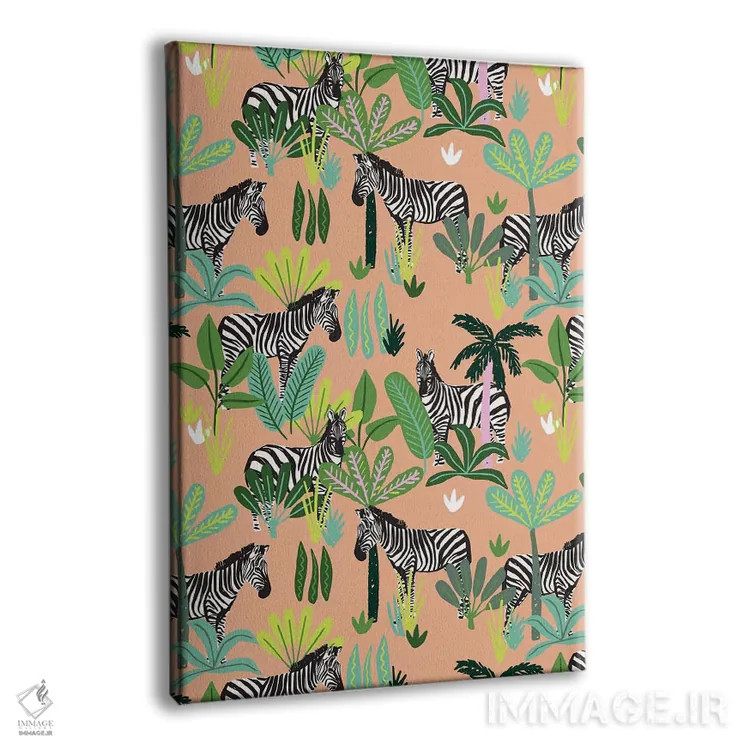 تابلو رویای جنگل IV اثر کارولین آلفردز - نمای پرسپکتیو محصول