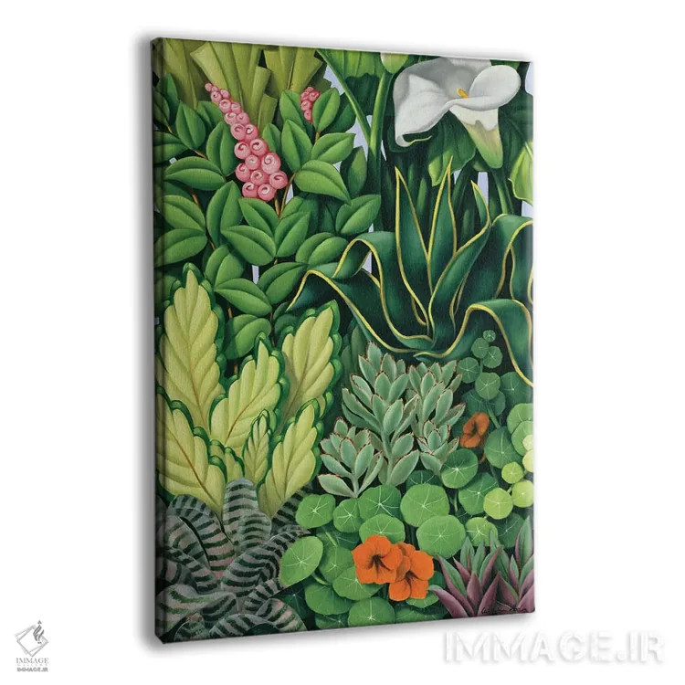 تابلو برگ و شاخسار I اثر کترین ایبل - نمای پرسپکتیو محصول