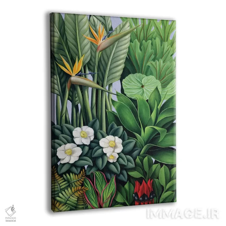 تابلو برگ و شاخسار II اثر کترین ایبل - نمای پرسپکتیو محصول