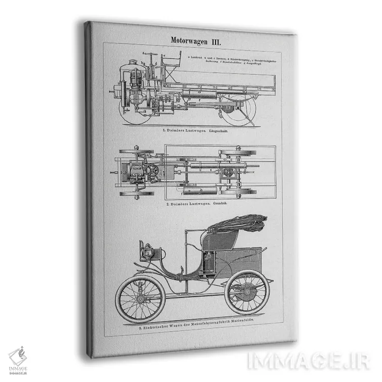 تابلو خودروی صنعتی اثر طراحی CAD (استودیو طراحی دیجیتال) - نمای پرسپکتیو محصول