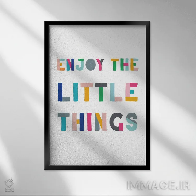 تابلو چیزهای کوچک اثر طراحی CAD (استودیو طراحی دیجیتال) - نمای قابدار مشکی