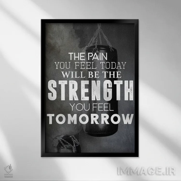 تابلو قدرت فردا اثر طراحی CAD (استودیو طراحی دیجیتال) - نمای قابدار مشکی