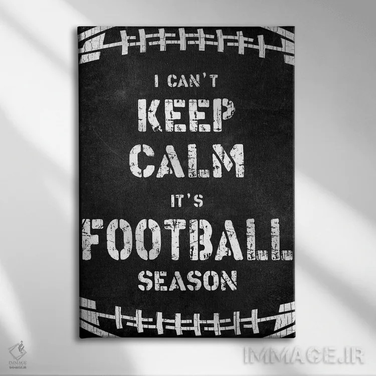 تابلو نمیتوانم آرام بمانم اثر طراحی CAD (استودیو طراحی دیجیتال) - نمای روبهرو روی دیوار