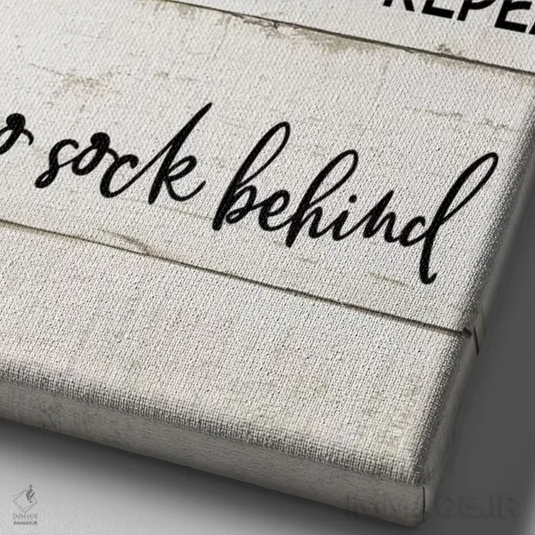 تابلو سنجاق رخت I اثر طراحی CAD (استودیو طراحی دیجیتال) - نمای نزدیک بافت بوم