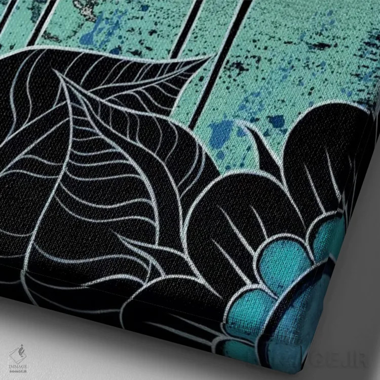 تابلو بحث اثر کایا کوپمن - نمای نزدیک بافت بوم