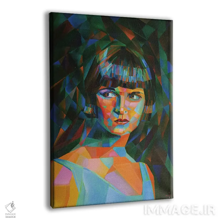 تابلو لوییز بروکس (نام خاص) اثر کُرنه آکرز - نمای پرسپکتیو محصول