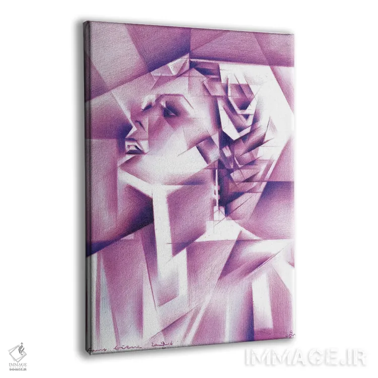 تابلو بیعنوان ۴ اثر کُرنه آکرز - نمای پرسپکتیو محصول