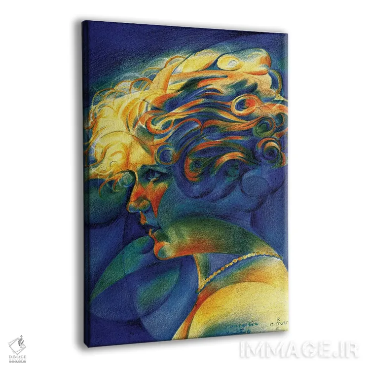 تابلو بیعنوان ۵ اثر کُرنه آکرز - نمای پرسپکتیو محصول