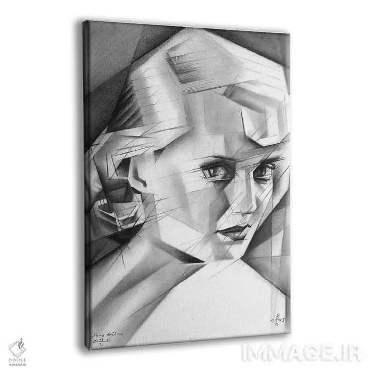 تابلو بیعنوان ۶ اثر کُرنه آکرز - نمای پرسپکتیو محصول