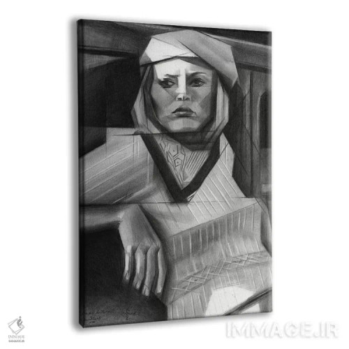 تابلو بیعنوان ۷ اثر کُرنه آکرز - نمای پرسپکتیو محصول