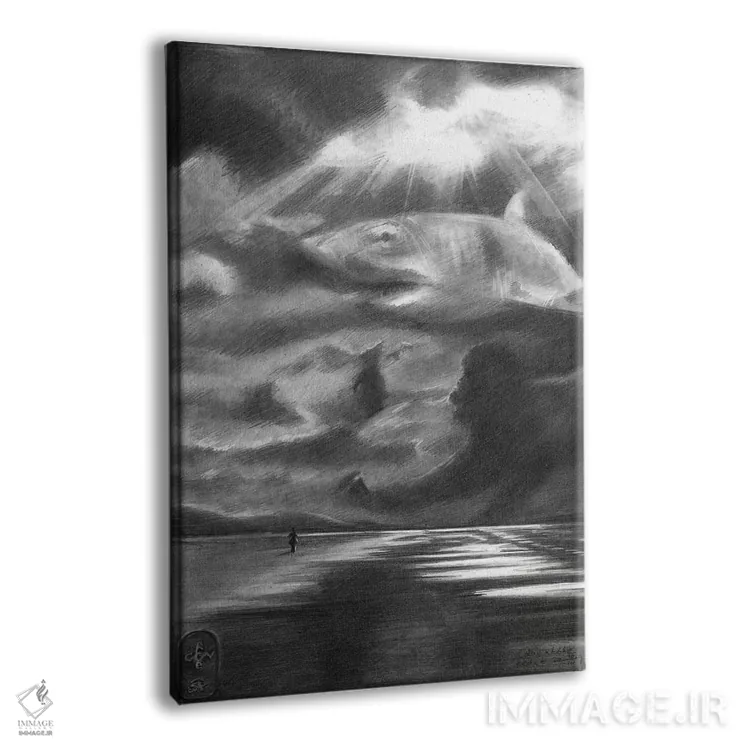 تابلو یک روز در ساحل اثر کُرنه آکرز - نمای پرسپکتیو محصول