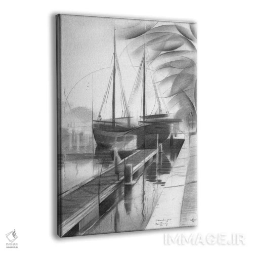 تابلو فلارباورگن (نام شهر هلند) اثر کُرنه آکرز - نمای پرسپکتیو محصول