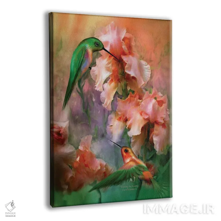 تابلو چه شیرین دلبری میکنی اثر کارول کاوالاریس - نمای پرسپکتیو محصول